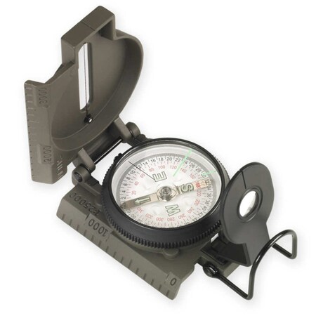 Ndur NDuR Lensatic Compass with Metal Case 51500